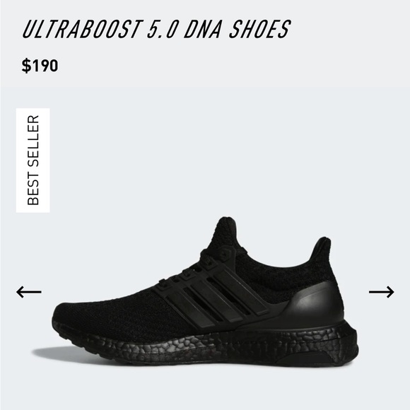 adidas Shoes - Ultraboost 5.0 DNA shoes triple black